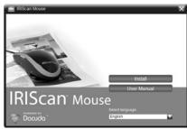IRIS CAN MOUSE - Installation de l'application iriscan™ mouse - 1