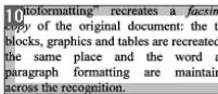 IRIS SCAN EXPRESS 3 - 2)he aim of "autoformatting" is to recreate a facsimile copy of the original document. - 4