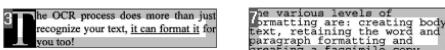 IRIS SCAN EXPRESS 3 - 2)he aim of "autoformatting" is to recreate a facsimile copy of the original document. - 1