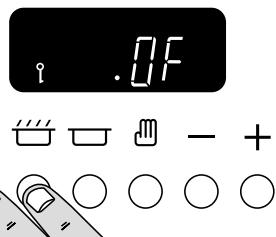 FALCON TOLEDO XT 110DFSS - Arrêt de la fonction de verrouillage - 1