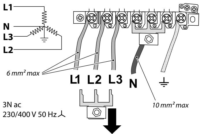 FALCON TOLEDO XT 110DFSS - Aansluiten op de elektriciteit - 2