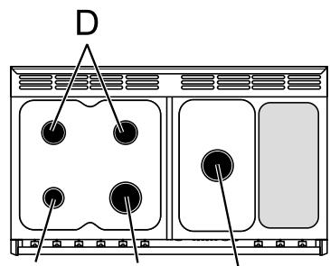 FALCON TOLEDO XT 110DFSS - Ombouwen voor gebruik met een andere gassoort - 2