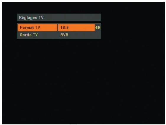 OPTEX FRANSAT ORS 9945-HD - CONFIGURATION DU MENU - 2