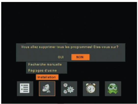 OPTEX FRANSAT ORS 9945-HD - Selectionner le satellite - 3