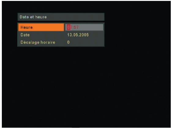 OPTEX FRANSAT ORS 9945-HD - DATE ET HEURE - 1