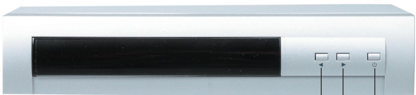 OPTEX FRANSAT ORS 9945-HD - FACE AVANT DU RECEPTEUR - 1