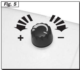 VAPORETTO 1500 - STEAM REGULATION FEATURE - 1