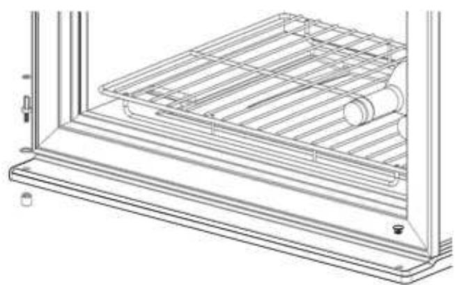 LA SOMMELIERE CTP250 - Réversibilité de la porte (sauf modèles avec serrure) - 5