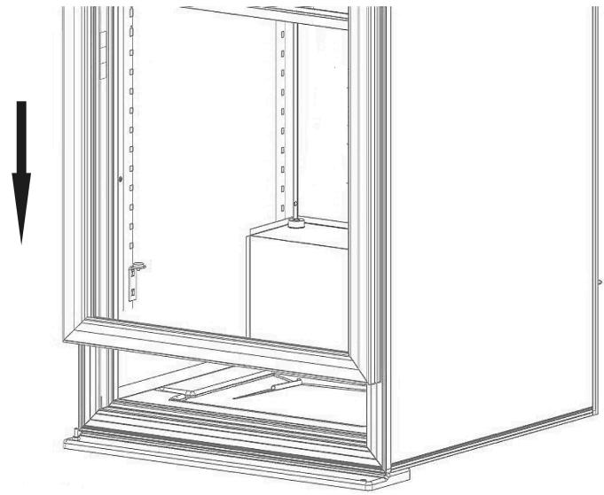 LA SOMMELIERE CTP250 - Alternative hanging of the door (excepted door with lock) - 6