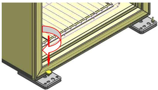 LA SOMMELIERE CTV175 - The installation of door base support - 1