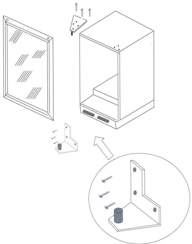 AVINTAGE AV 305 - Türgriffmontage: - 2