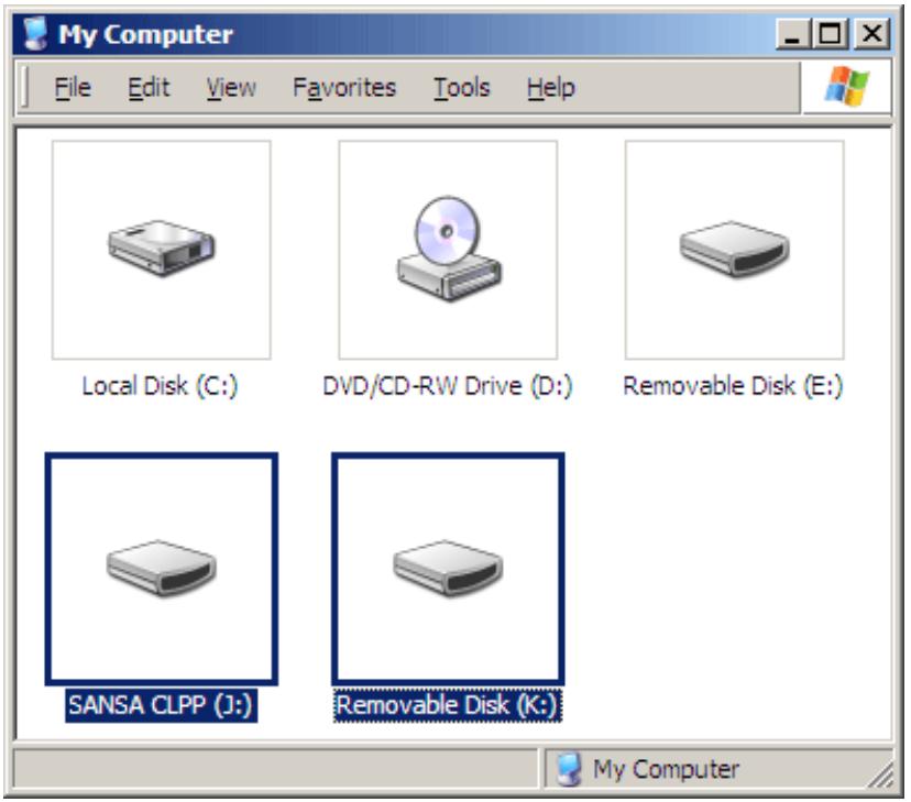SANDISK SANSA CLIP - Branchement à l'ordinateur - 3