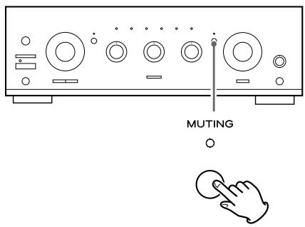 TEAC A-R630 - Coupure du son (Muting) - 1