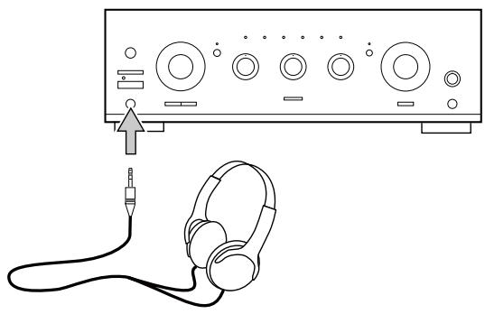 TEAC A-R630 - Uso della cuffia - 1