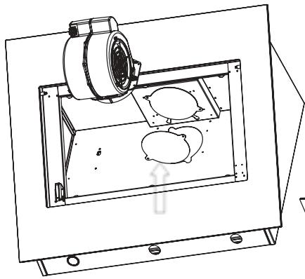 FALMEC QUASAR MURALE - Predisposizione solo per versione con evacuazione posteriore Only for back outlet version - 4