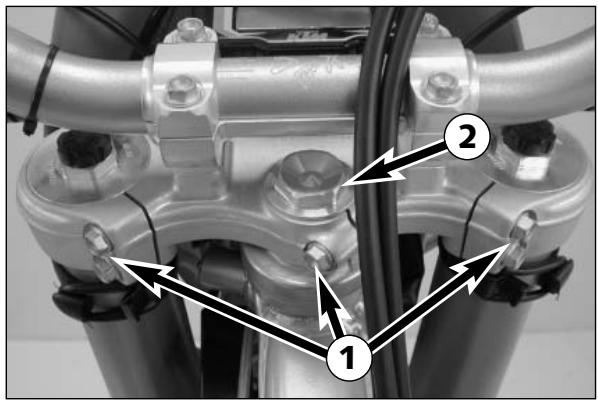 KTM 525 EXC - Travaux d'entretien partie-cycle et moteur - 1