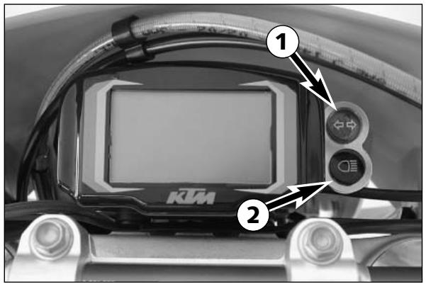 KTM 525 EXC - Lever de frein à main - 1