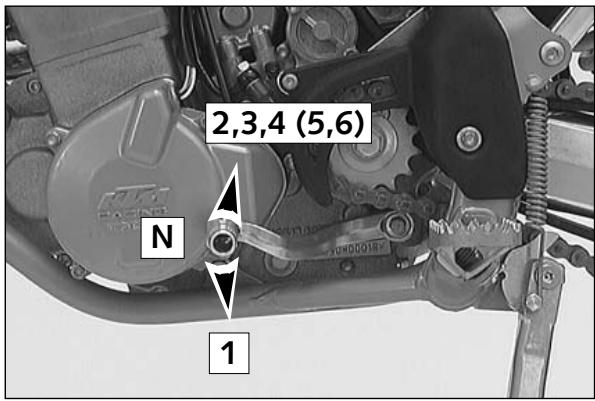 KTM 525 EXC - Bouton de démarrage à chaud (450/525 SX) - 1