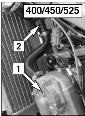 KTM 525 XC DESERT RACING - Remplacement d'une ampoule de phare ou de la veilleuse - 1