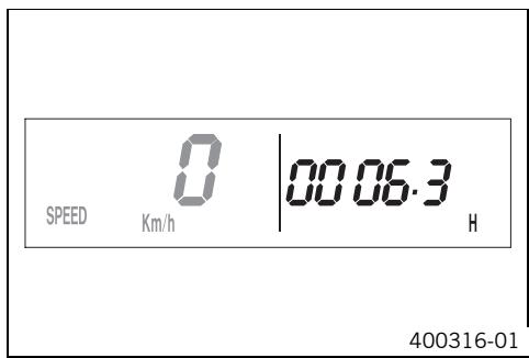 KTM 530 XC-W SIX DAYS USA - Mode d'affichage SPEED (vitesse) - 3