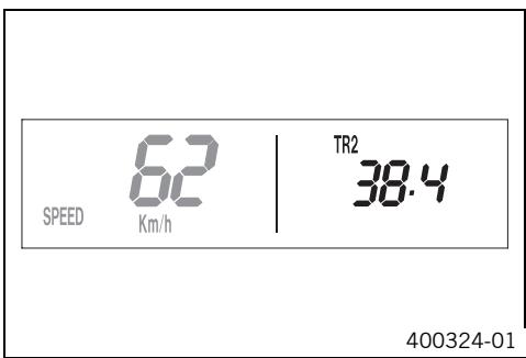 KTM 530 XC-W SIX DAYS USA - Mode d'affichage SPEED/TR2 (trip master 2) - 1