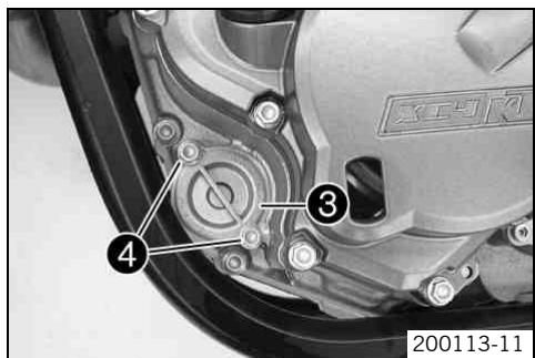 KTM 530 XC-W USA - Poser le filtre à huile - 2