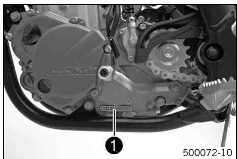 KTM 530 XC-W USA - Numéro de moteur - 1