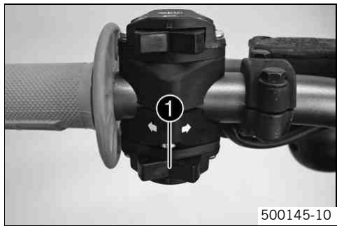 KTM 530 XC-W ZA - Bouton de clignotants (toutes les EXC) - 1