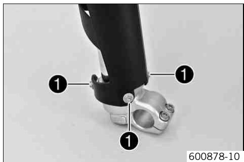 KTM 530 XC-W ZA - Déposer la protection de fourche - 1