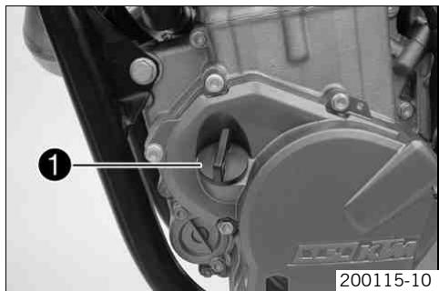 KTM 530 XC-W ZA - Remplir d'huile moteur - 2
