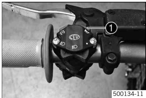 KTM 530 XC-W ZA - Bouton d'avertisseur sonore (toutes les EXC) - 1