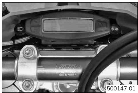 KTM 530 XC-W ZA - Vue d'ensemble des témoins (toutes les EXC) - 1