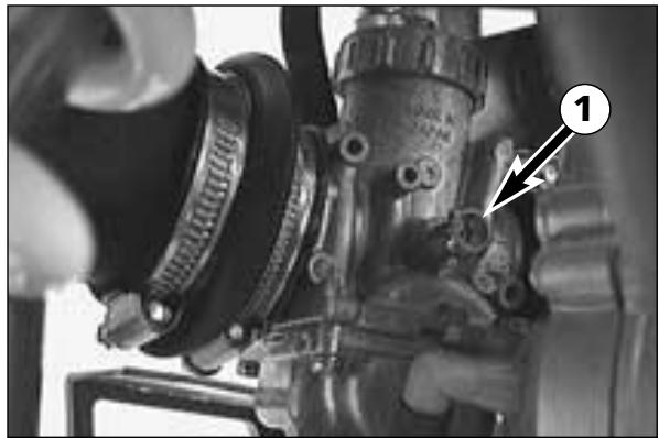 KTM 60 SX - Réglage du câble de gaz * - 1