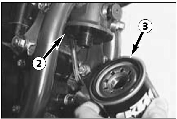 KTM 640 LC4-E - Vidange et purge du circuit d'huile - 3