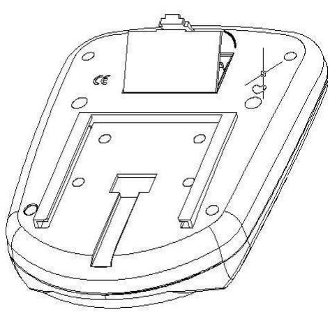 CARE FITNESS ALPHA II 50503 - Batteriewechsel: - 1