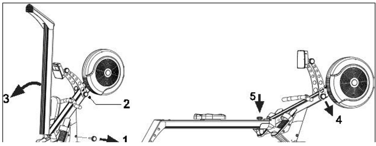 CARE FITNESS RAMEUR - PLEGABLE PARA ALMACENAMIENTO - 2