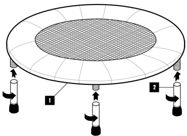 CARE FITNESS TRAMPOLINE 1.0M - HOW TO START - 1