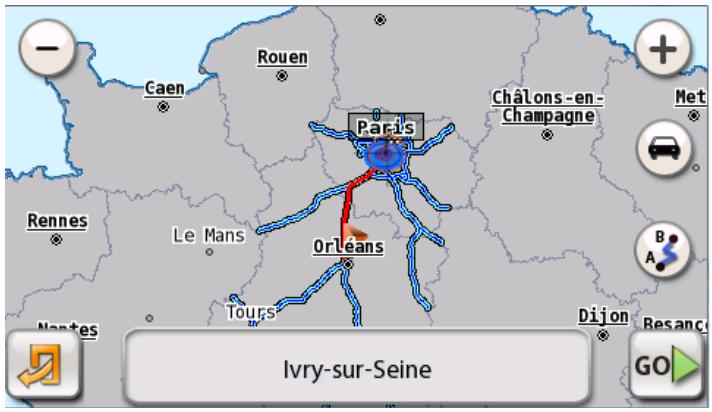 COYOTE NAV V2 - Point sur la carte - 1