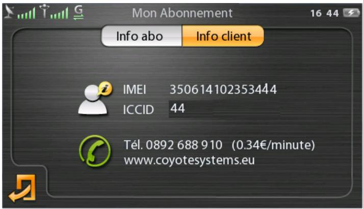 COYOTE NAV V2 - Mon abonnement - 2