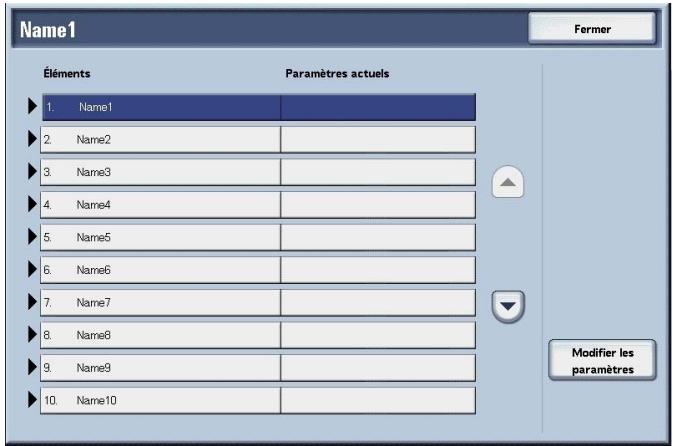 XEROX 4590 - Vérification et modification d'une feuille de distribution - 6