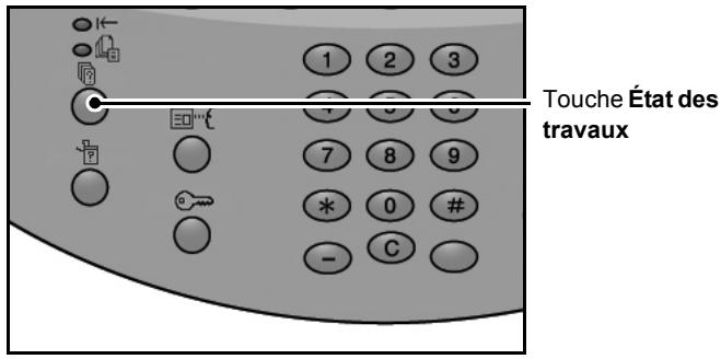 XEROX 4590 - Présentation de la fonction État des travaux - 2