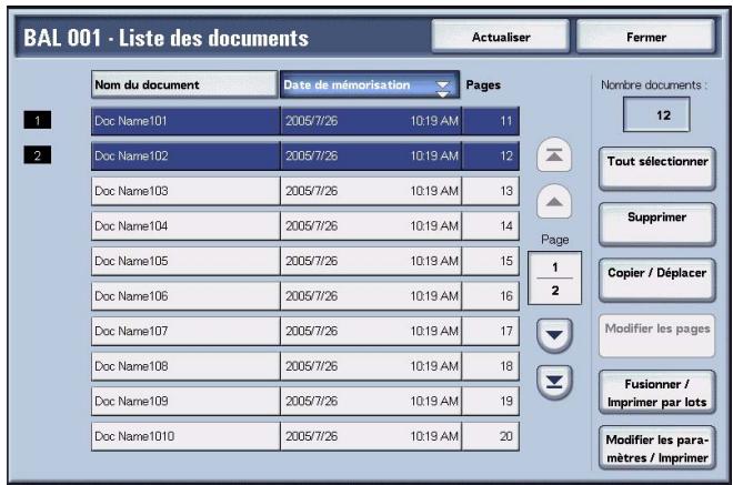 XEROX 4590 - Fusion / Impression par lots de documents enregistrés dans une boîte aux lettres - 3
