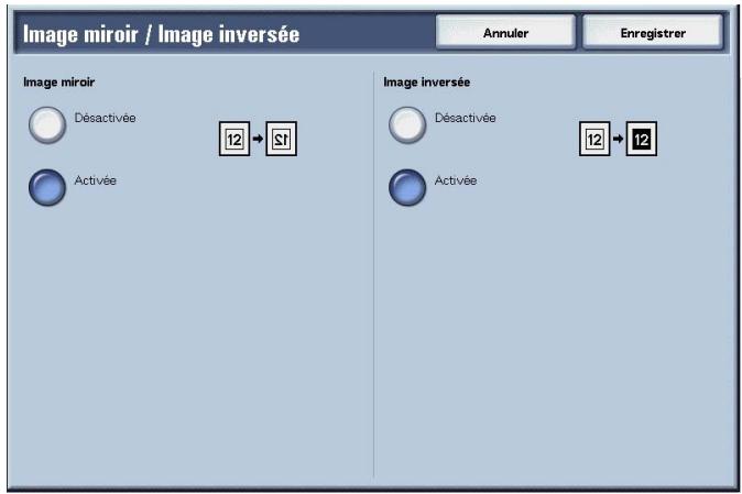 XEROX 4590 - Image miroir / Image inversée (copies inversées des images du document) - 3