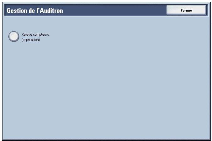 XEROX 4590 - Lorsque toutes les fonctions de statistiques sont désactivées - 2