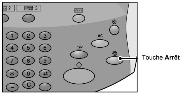 XEROX 4590 - Arrêt de la numérisation - 2