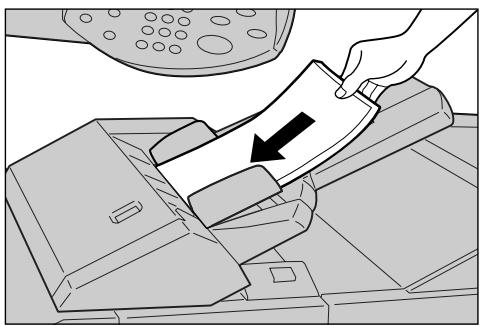 XEROX 4590 - Mise en place du papier dans le magasin 8 (dispositif d'insertion post-traitement) - 4