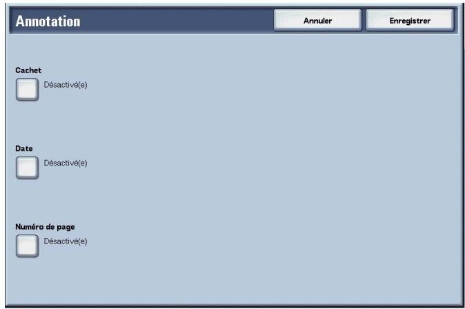 XEROX 4590 - Annotation (ajout de cachet / date / numéro de page aux copies) - 4