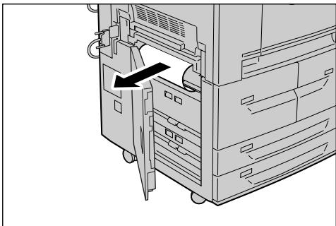 XEROX 4590 - Incidents papier au niveau du panneau inférieur gauche - 3