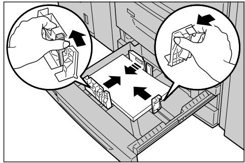 XEROX 4590 - Modification du format papier dans les magasins 3 et 4 - 4
