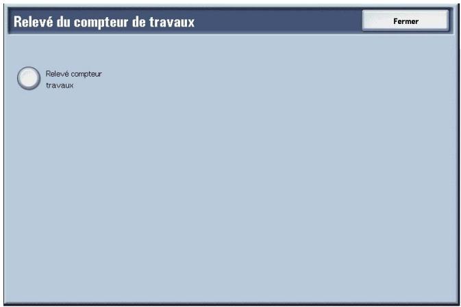 XEROX 4590 - Relevé du compteur de travaux - 3